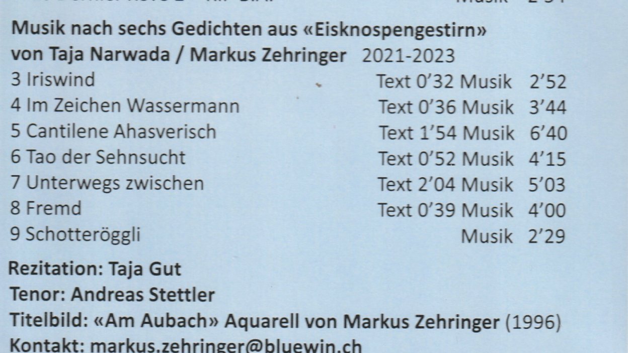 CD Rückseite