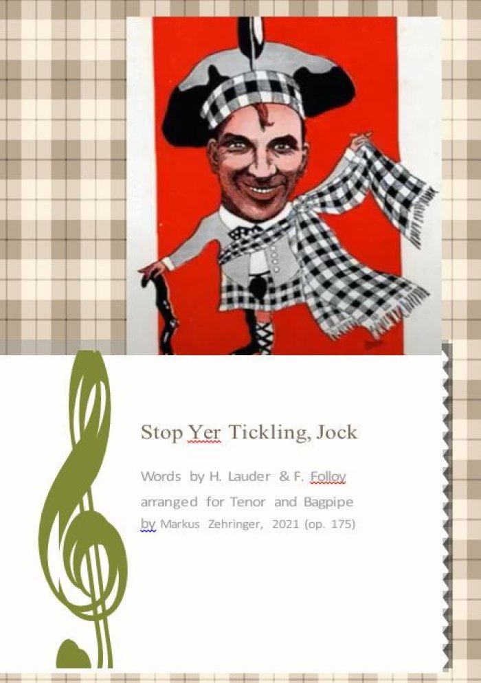Stop yer tickling jock Titelseite